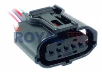 FICHA DE CONEXION ROYALTEK FICHA DE CONEXION ROYALTEK 5 VIAS MEDIDOR DE FLUJO DE AIRE(MAF) TOYOTA COROLLA ETIOS - VENTA EN PAQUETES DE 5 UNIDADES ---